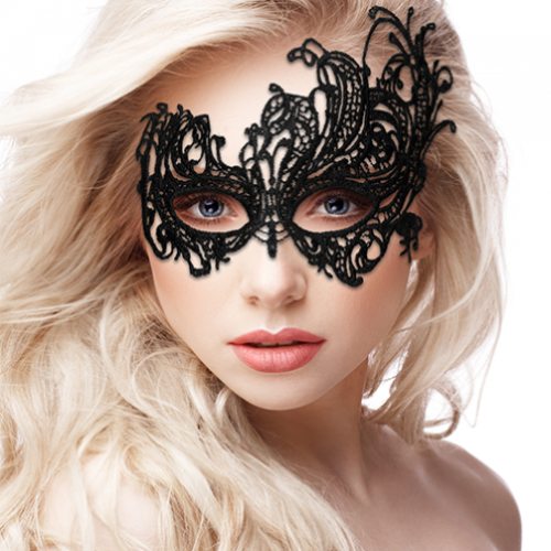 [Ouch]로얄 레이스 마스크 Royal Black Lace Mask