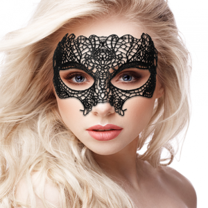 [Ouch]프린세스 블랙 레이스 마스크 Princess Black Lace Mask